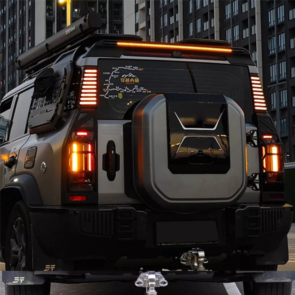 LED Tail Lights on the Sides of the Rear Window of Jetour T2 - Phoenix ...